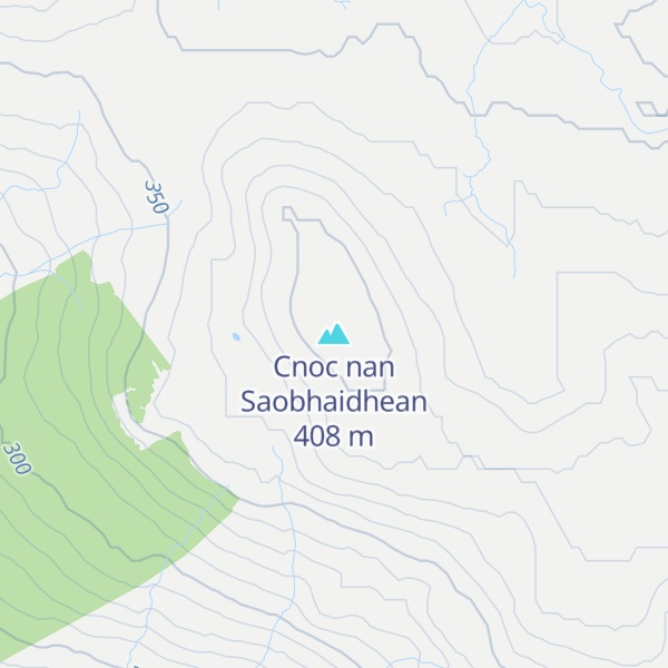 Map of Cnoc nan Saobhaidhean