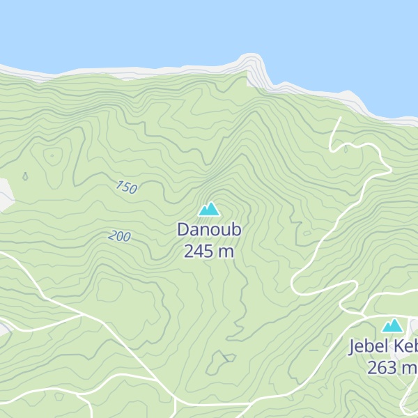 Map of Danoub