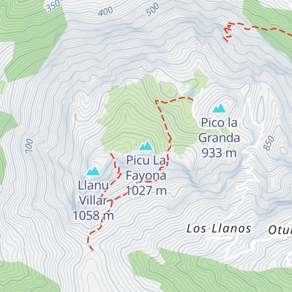 Map of Picu La Fayona