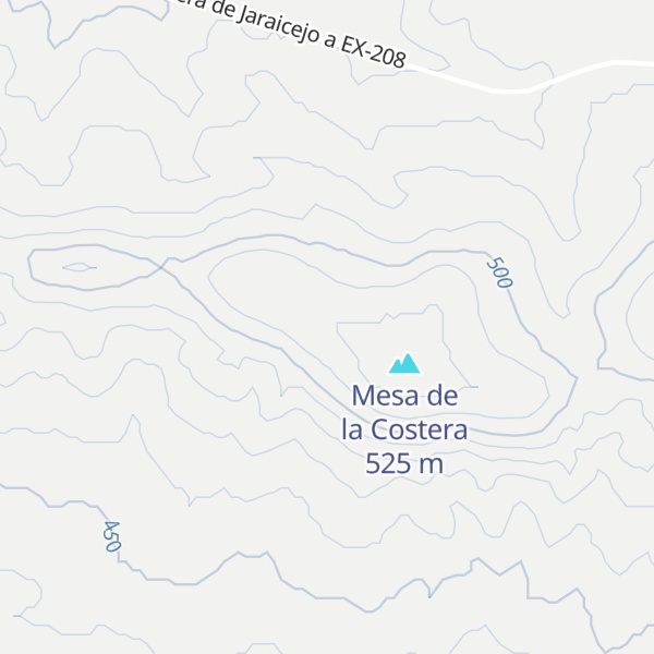 Map of Loma de la Ventosilla