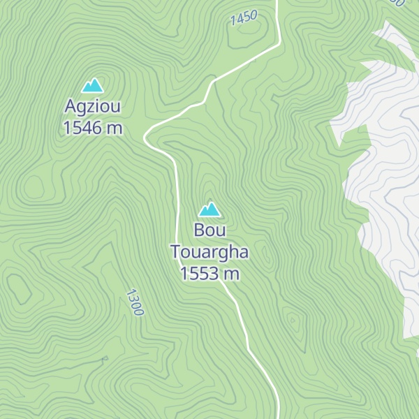 Map of Bou Touargha
