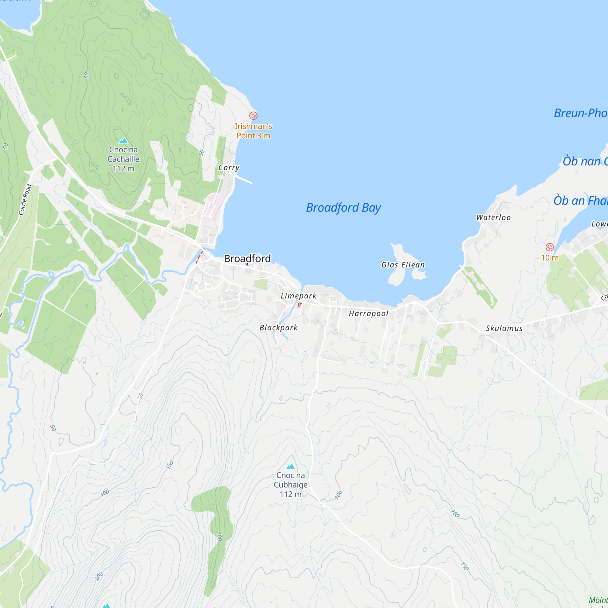 The Coffee Bothy map