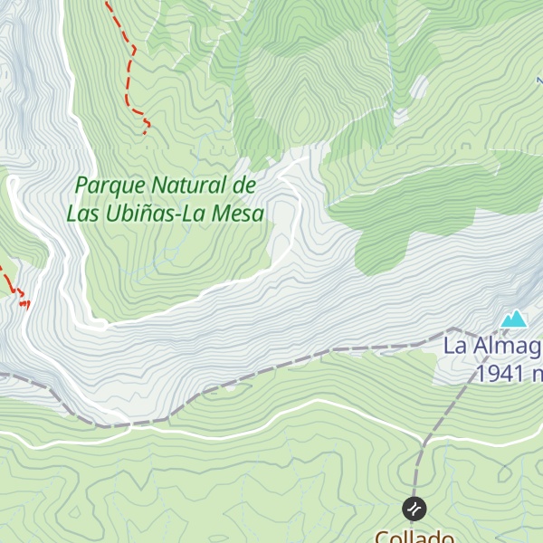Map of Cabaña del Carteru