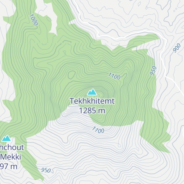 Map of Tekhkhitemt