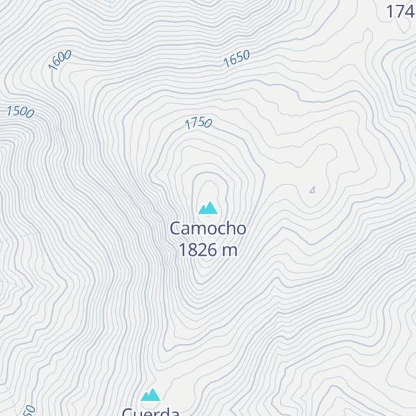 Map of Camocho