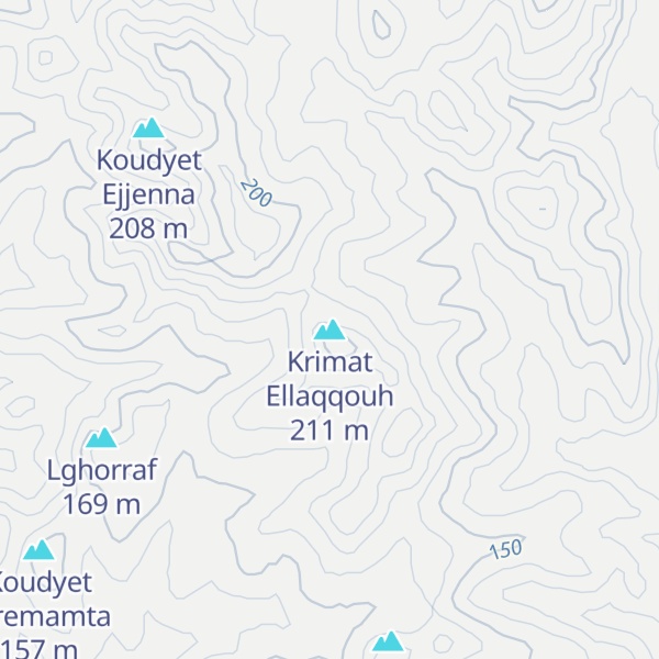 Map of Krimat Ellaqqouh