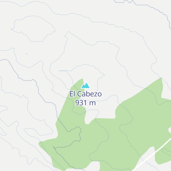 Map of El Cabezo