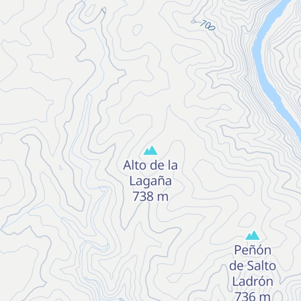 Map of Alto de la Lagaña