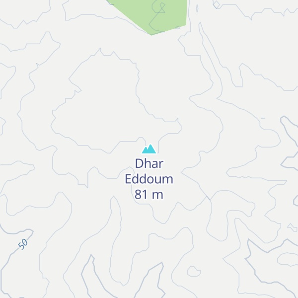 Map of Dhar Eddoum