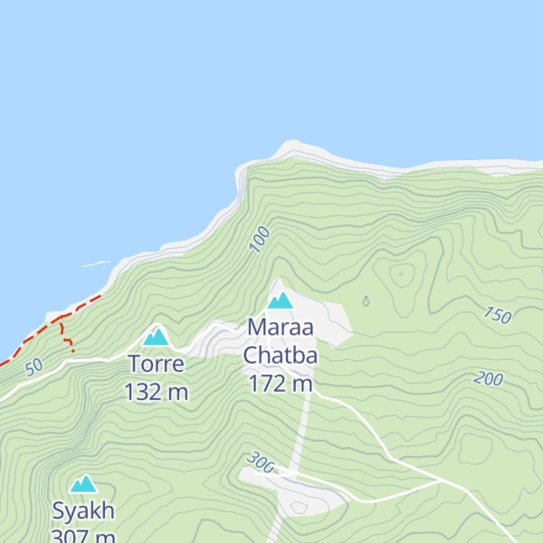 Map of Makhfiya