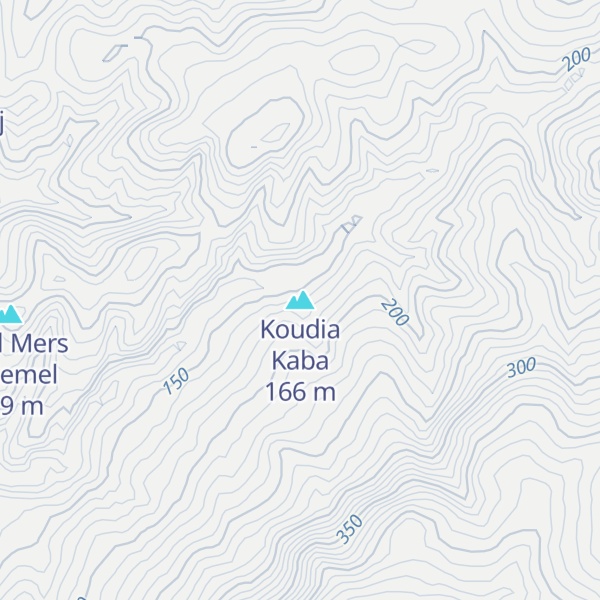 Map of Koudia Kaba