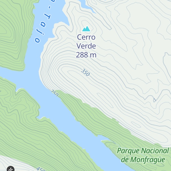 Map of Sierra de la Canaleja