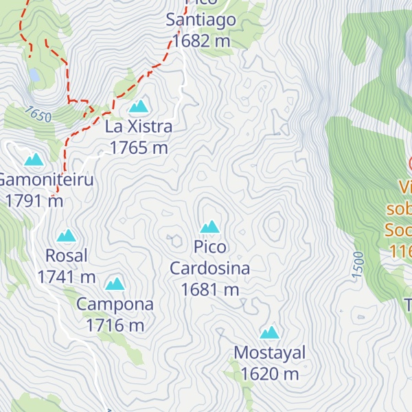 Map of Entrelospicos