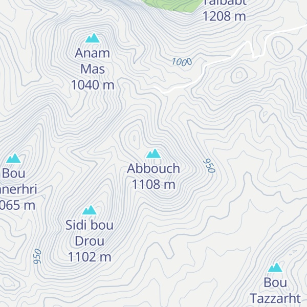 Map of Abbouch