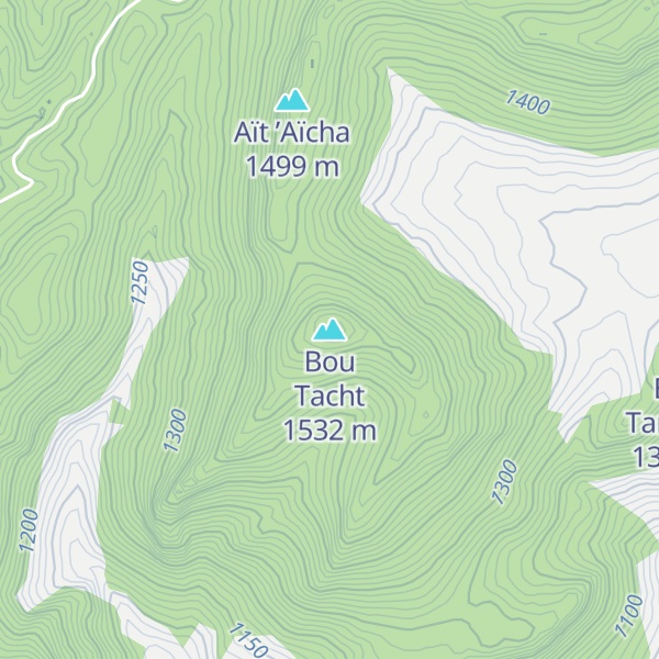 Map of Bou Tacht