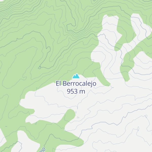 Map of El Berrocalejo