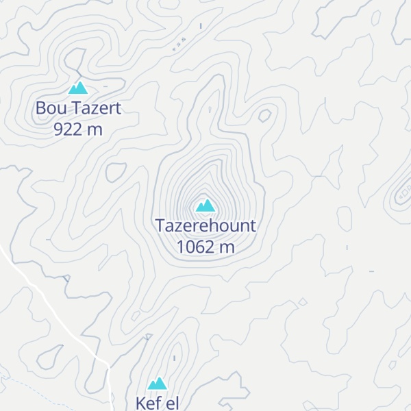 Map of Tazerehount