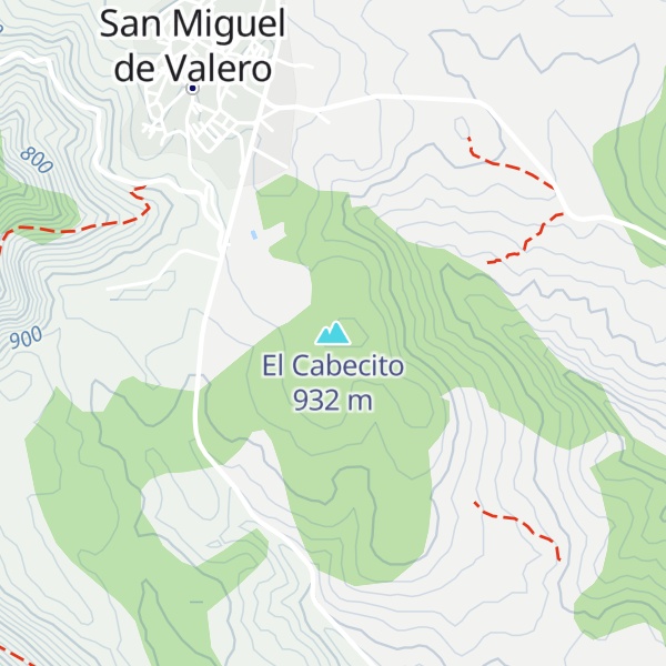 Map of El Cabecito