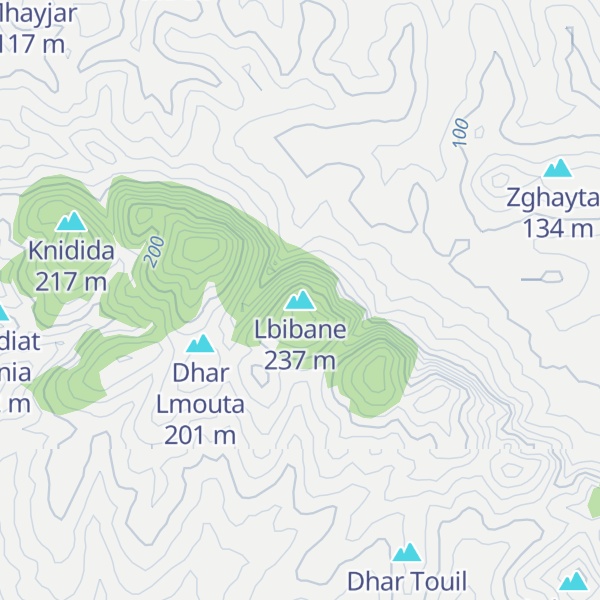 Map of Lbibane