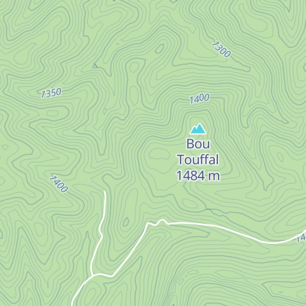 Map of Taghzaft