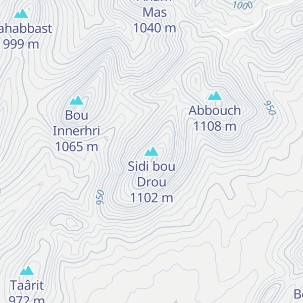 Map of Sidi bou Drou