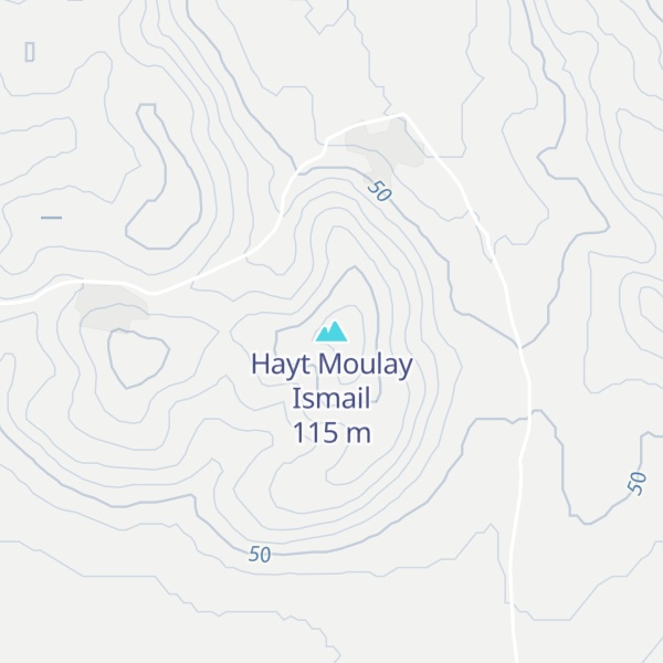 Map of Hayt Moulay Ismail