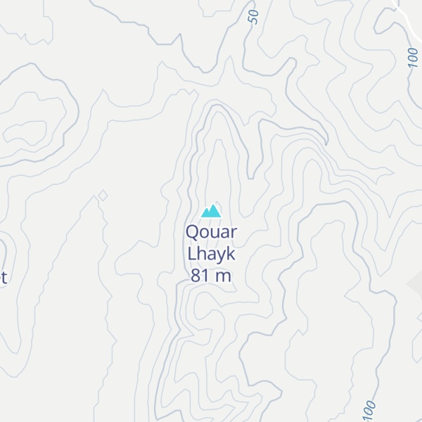 Map of Qouar Lhayk