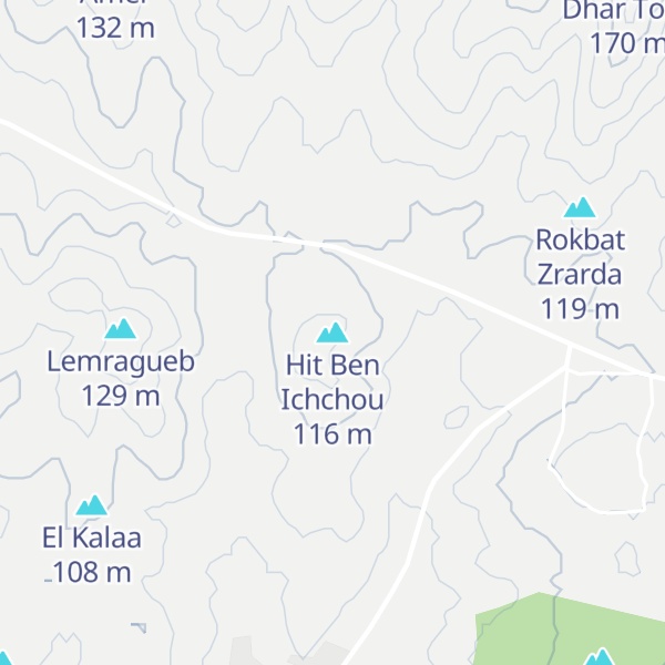 Map of Hit Ben Ichchou
