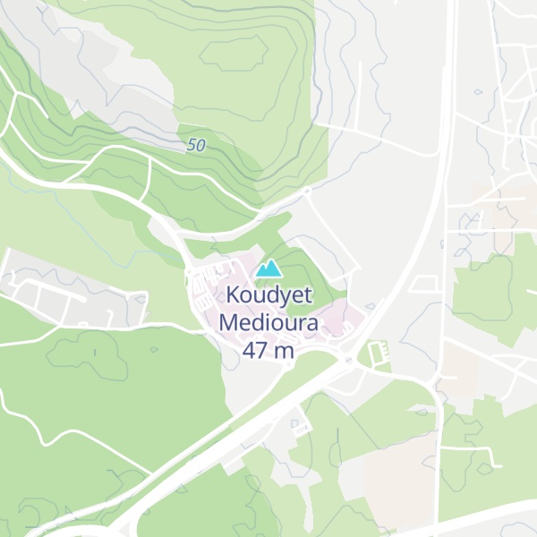 Map of Koudyet Medioura