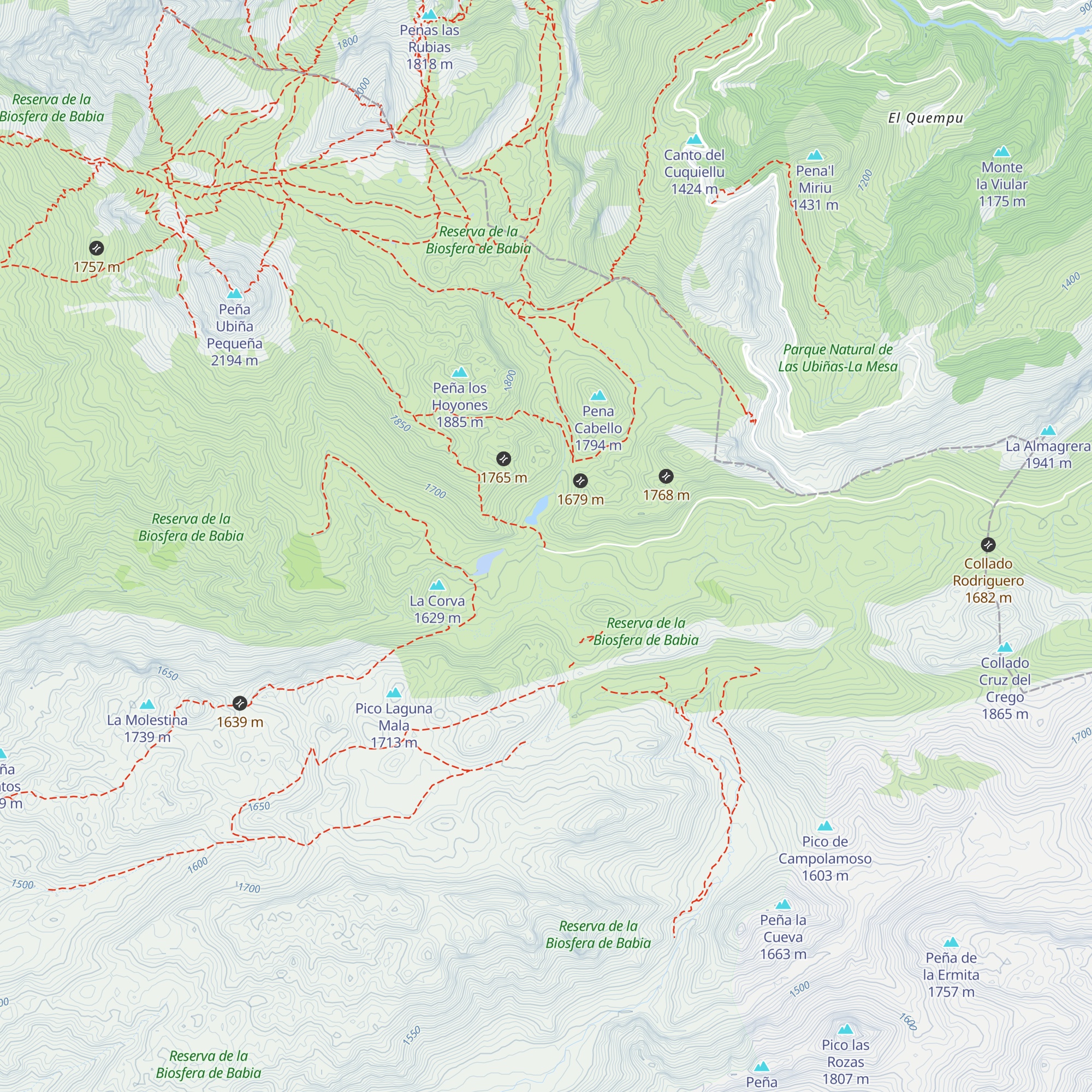 Casa Mieres (Cerrado) map