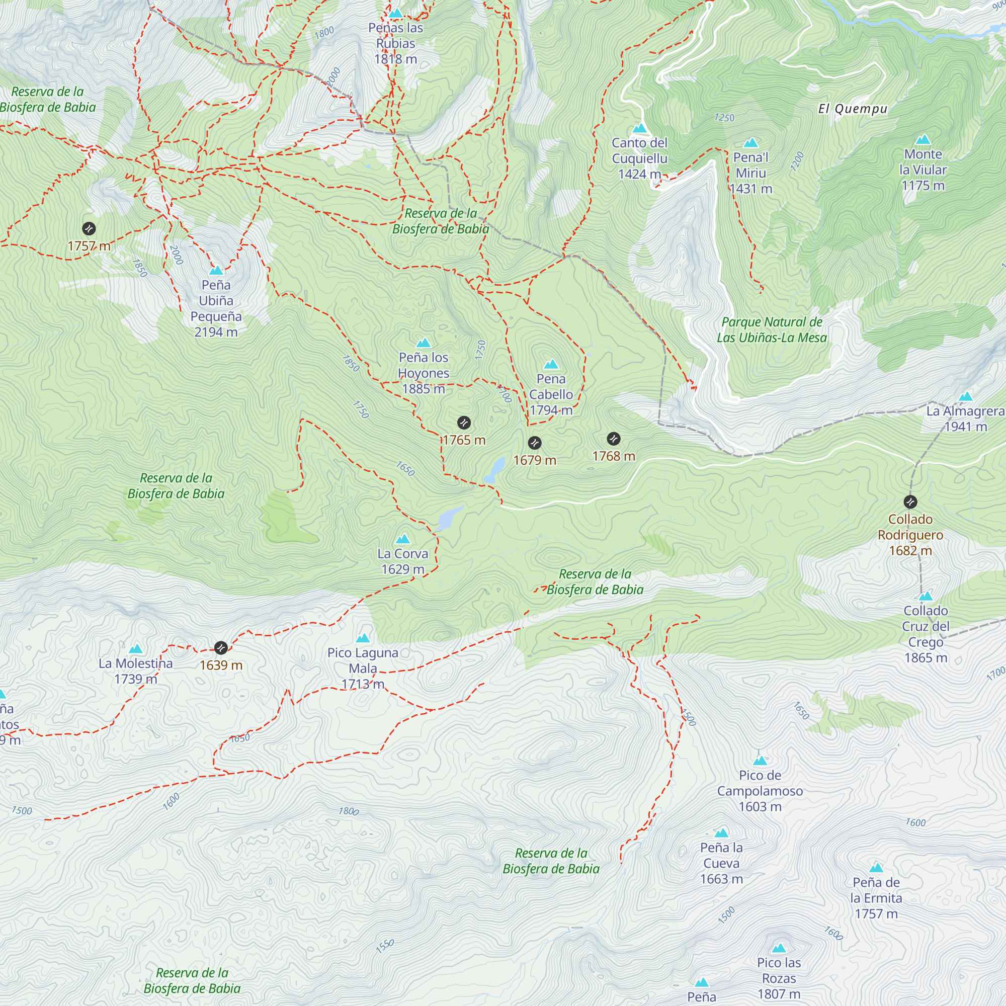 Casa Mieres (Cerrado) map