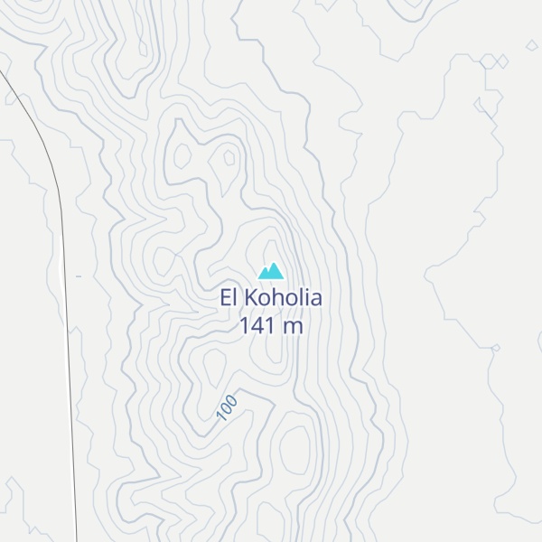 Map of El Koholia