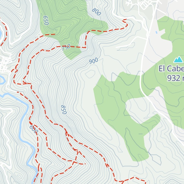 Map of Alto de la Dehesa de San Miguel