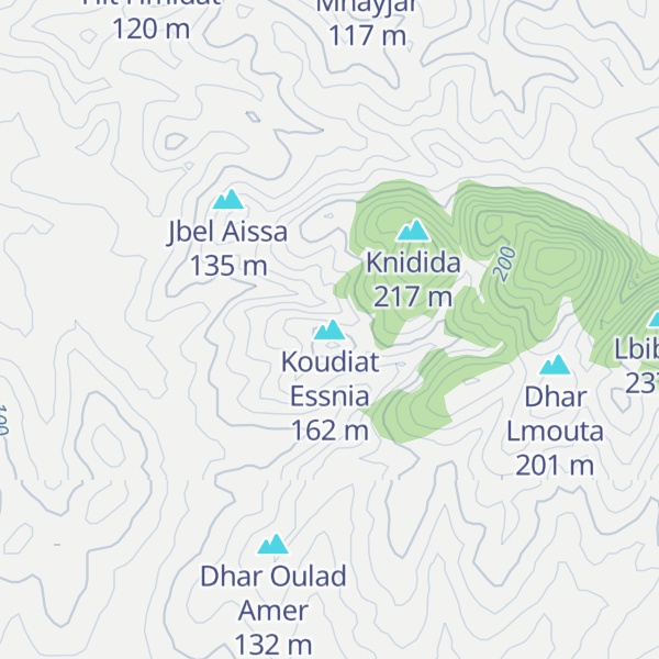 Map of Koudiat Essnia