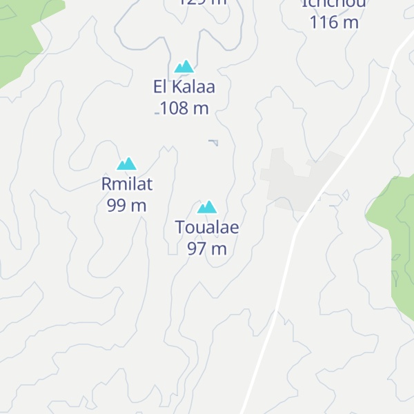Map of Toualae