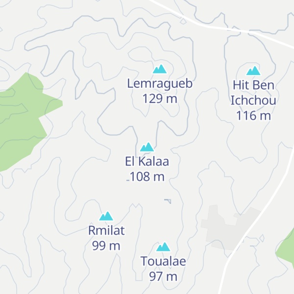 Map of El Kalaa