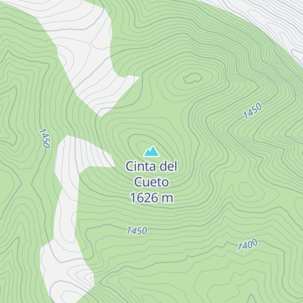 Map of Cinta del Cueto
