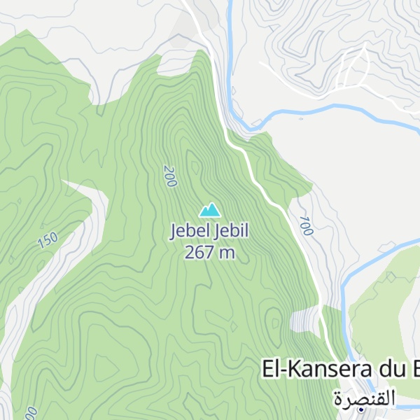 Map of Jebel Jebil