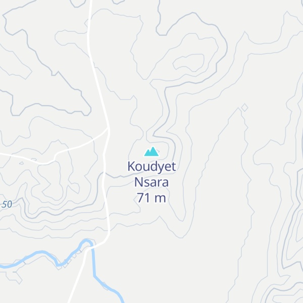 Map of Koudyet Nsara