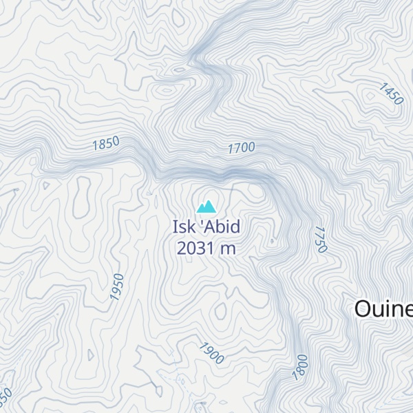 Map of Isk 'Abid