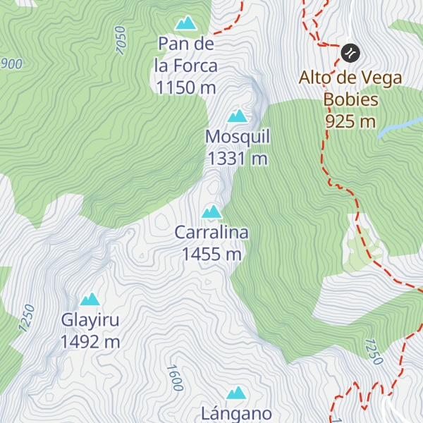 Map of Carralina