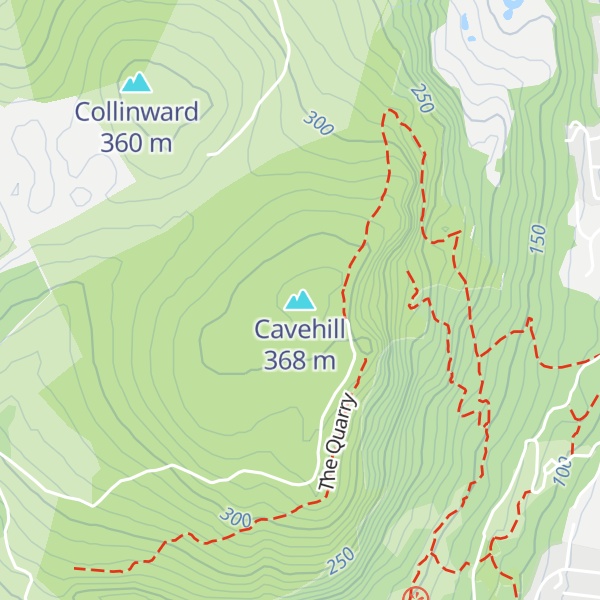 Map of Cavehill