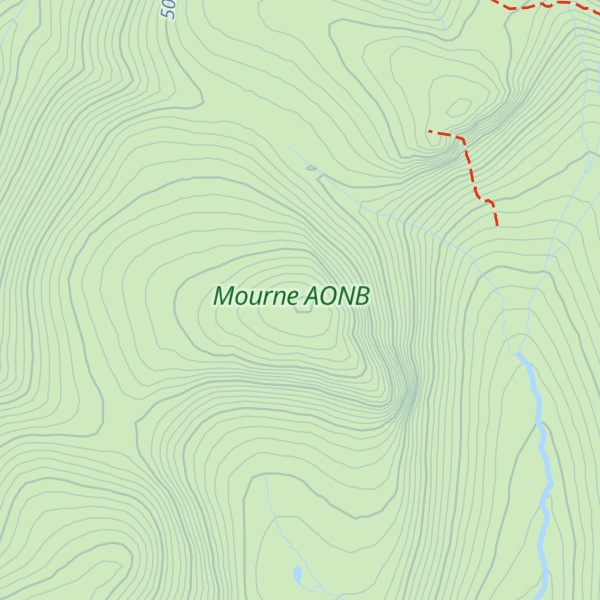 Map of Cove Mtn