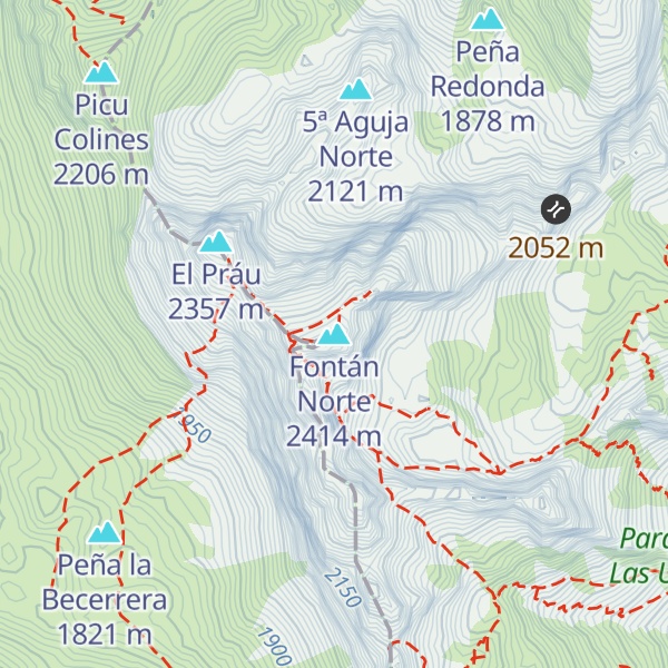 Map of Fontán Norte