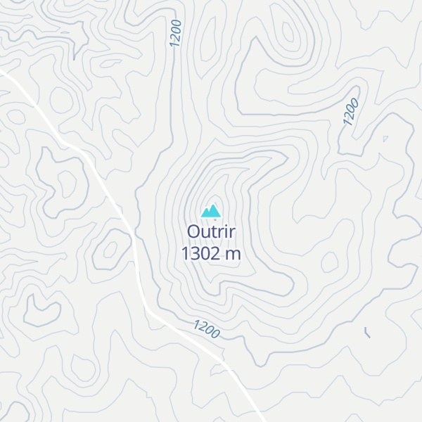 Map of Outrir