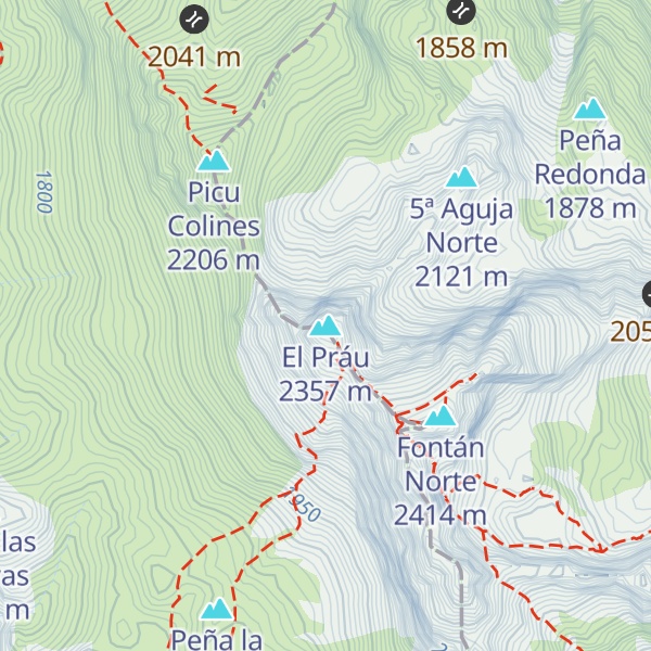 Map of El Práu