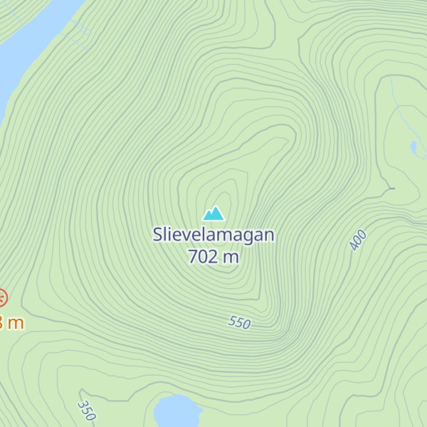 Map of Slievelamagan