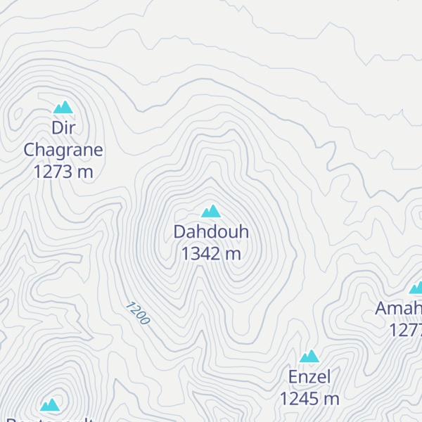 Map of Dahdouh