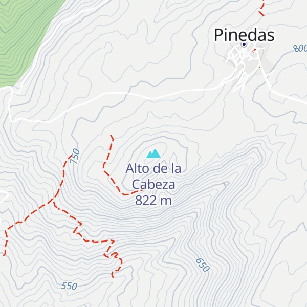 Map of Alto de la Cabeza