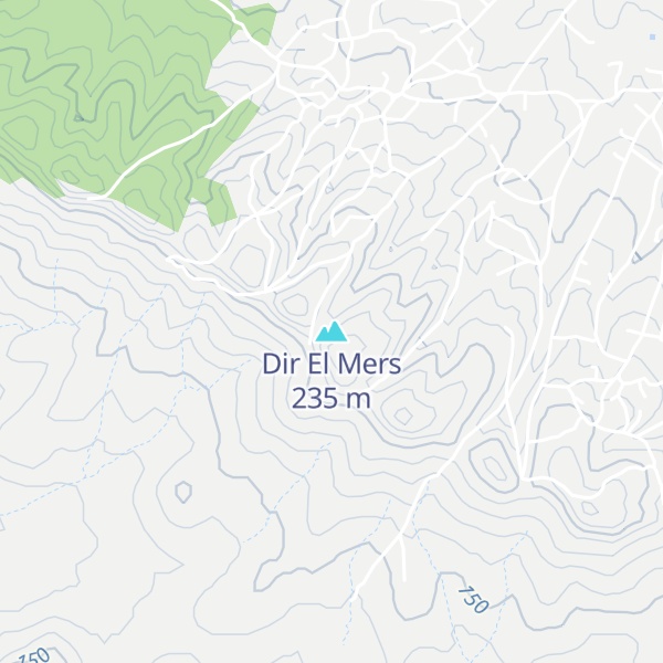 Map of Dir El Mers